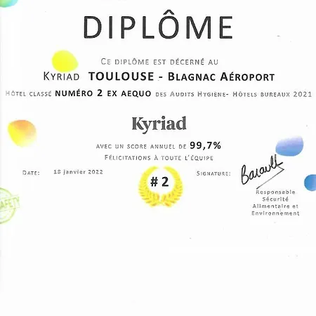 מלון Kyriad Toulouse Aeroport בלנאק