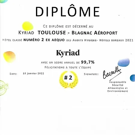 Kyriad Toulouse Aeroport 3* بلانياك