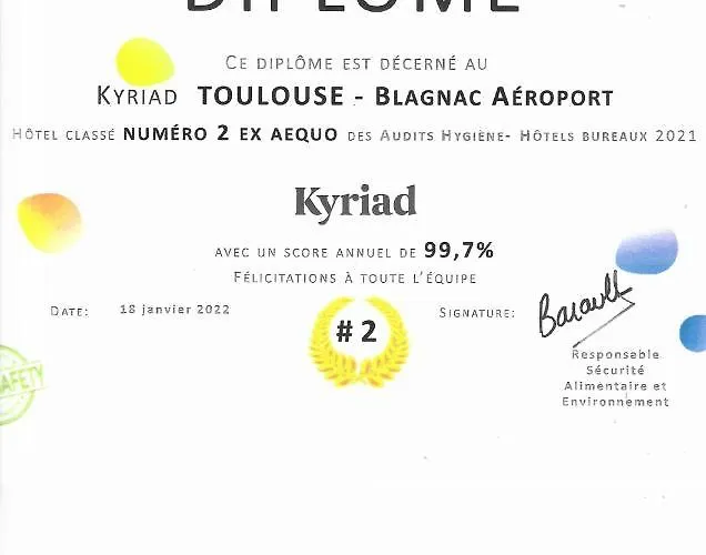 ホテル キリアド トゥールーズ アエロポール ブラニャック